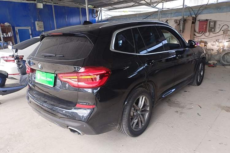 Used BMW X3 2020 xDrive25i M Sport Package Rear Right 45 Deg