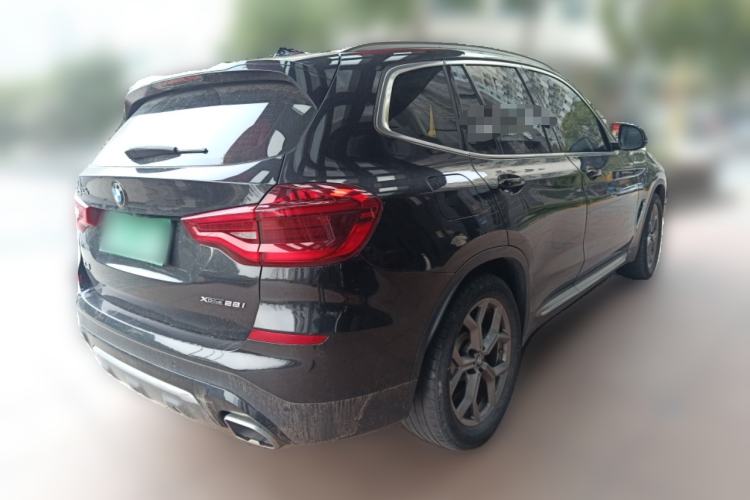 Used BMW X3 2020 xDrive28i Luxury Package Rear Right 45 Deg