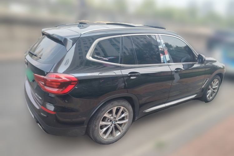 Used BMW X3 2020 xDrive25i Luxury Package Rear Right 45 Deg