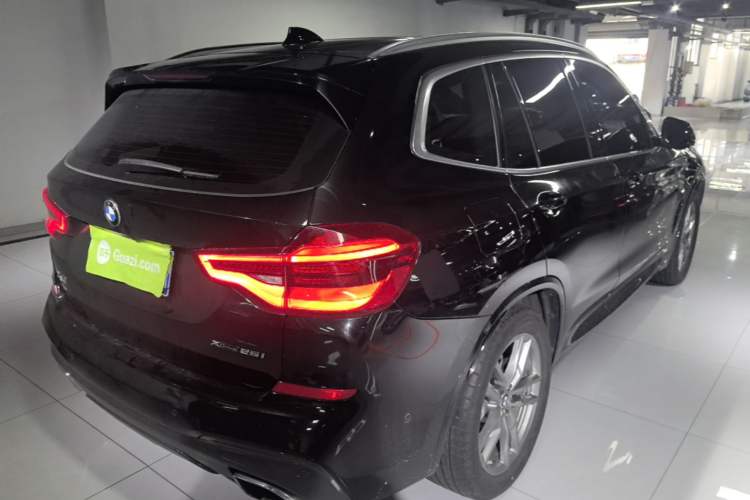 Used BMW X3 2020 xDrive25i M Sport Package Rear Right 45 Deg