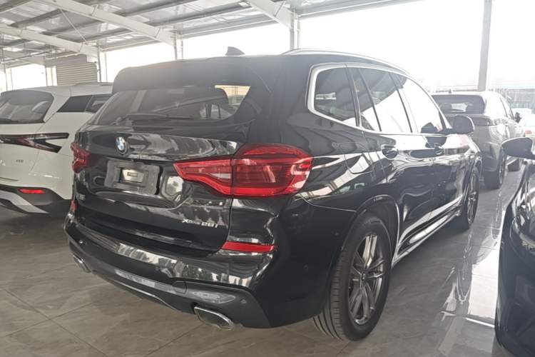 Used BMW X3 2020 xDrive28i M Sport Package Rear Right 45 Deg