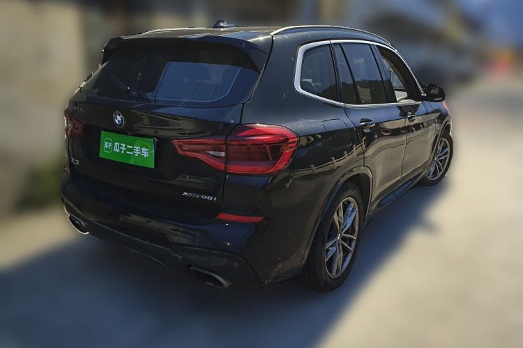 Used BMW X3 2020 xDrive25i M Sport Package Rear Right 45 Deg