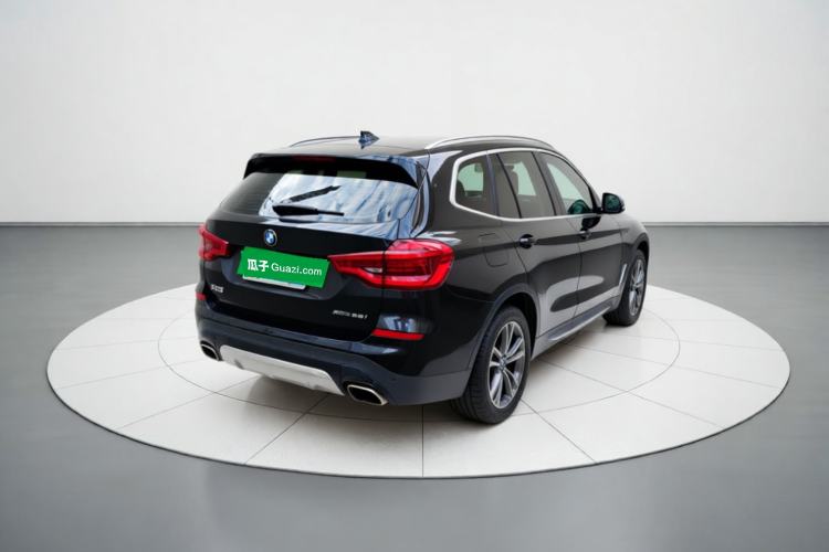 Used BMW X3 2020 xDrive28i Luxury Package Rear Right 45 Deg