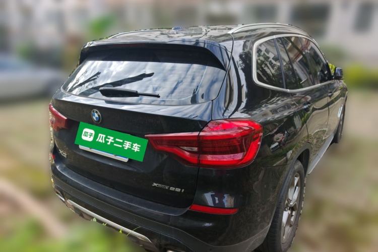 Used BMW X3 2020 xDrive28i Luxury Package Rear Right 45 Deg