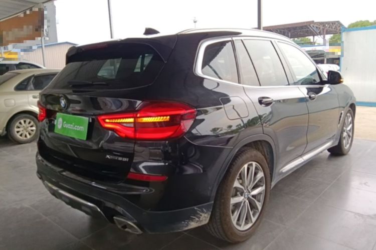 Used BMW X3 2020 xDrive25i Luxury Package Rear Right 45 Deg