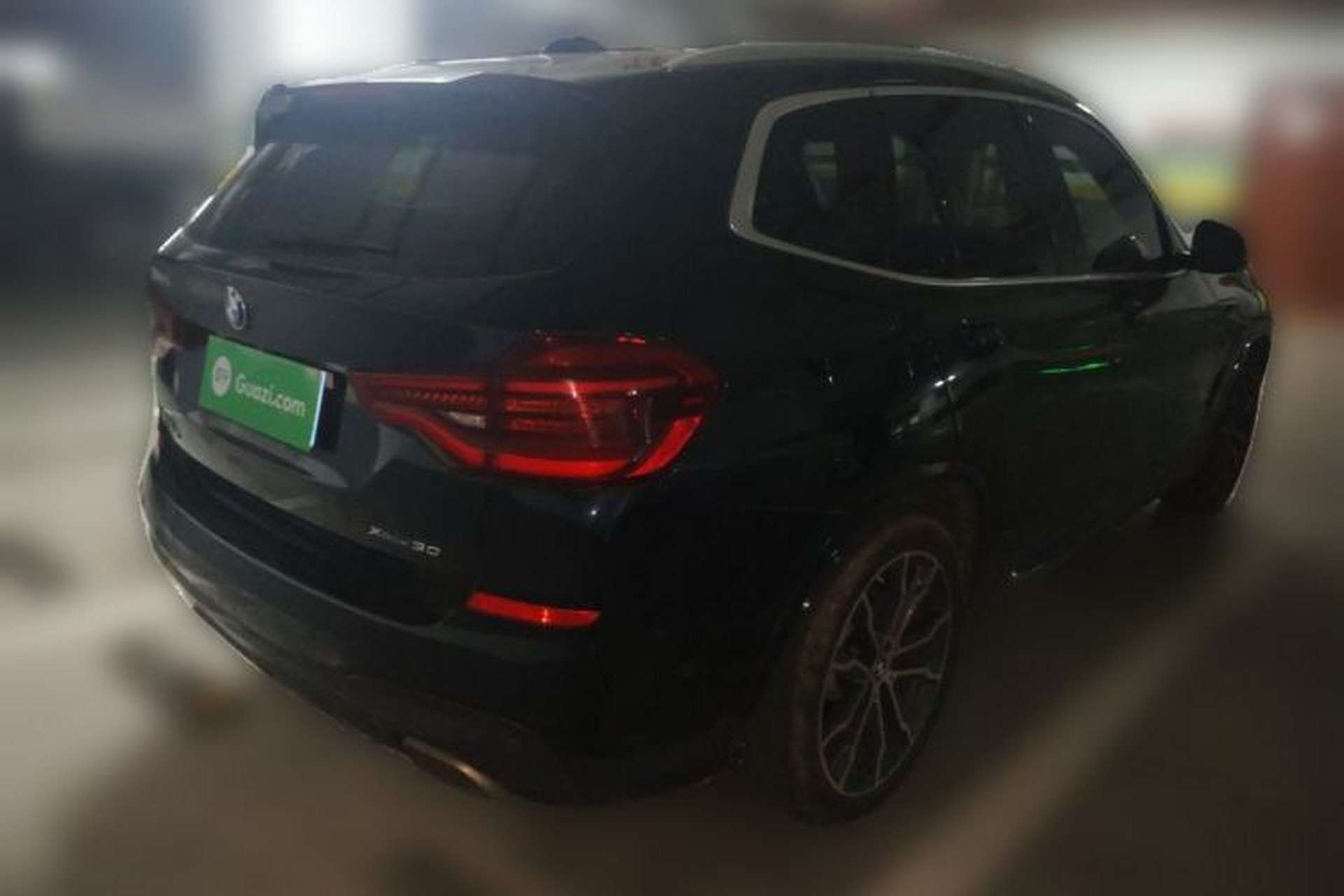Used BMW X3 2020 xDrive30i Luxury Model with M Sport Package Rear Right 45 Deg