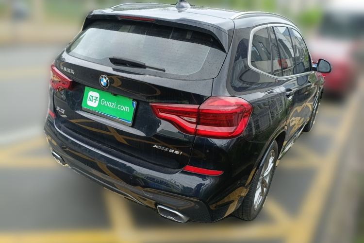 Used BMW X3 2020 xDrive25i M Sport Package Rear Right 45 Deg