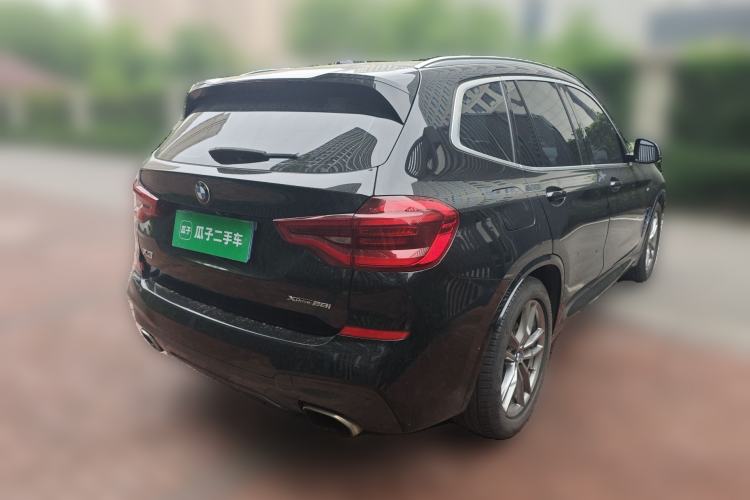 Used BMW X3 2020 xDrive28i M Sport Package Rear Right 45 Deg