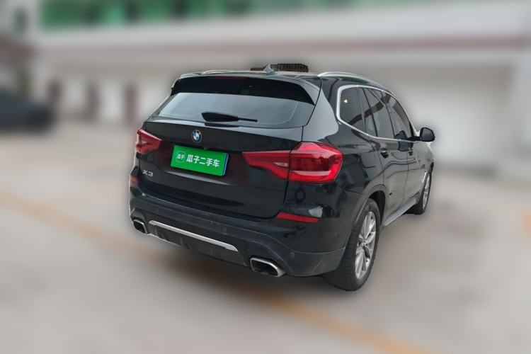 Used BMW X3 2020 xDrive25i Luxury Package Rear Right 45 Deg