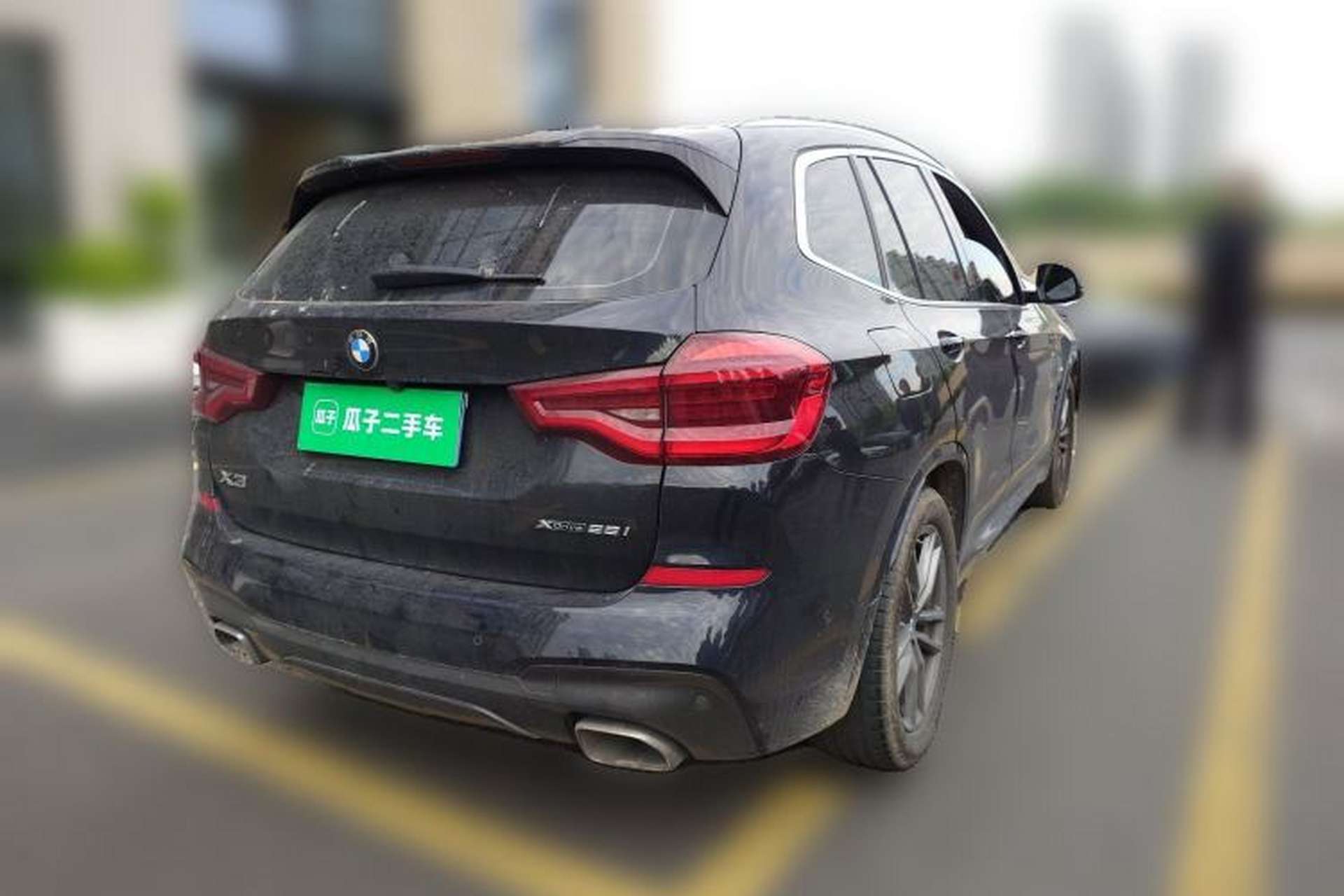 Used BMW X3 2020 xDrive28i M Sport Package Rear Right 45 Deg