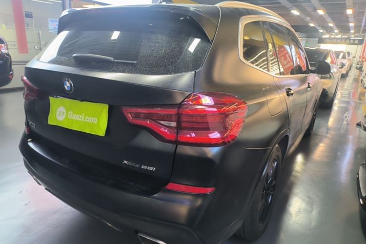 Used BMW X3 2020 xDrive28i M Sport Package Rear Right 45 Deg