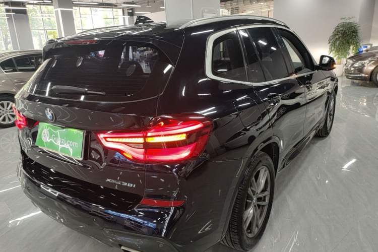 Used BMW X3 2020 xDrive25i M Sport Package Rear Right 45 Deg