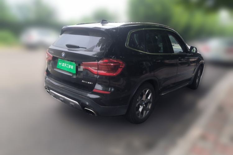 Used BMW X3 2020 xDrive28i Luxury Package Rear Right 45 Deg