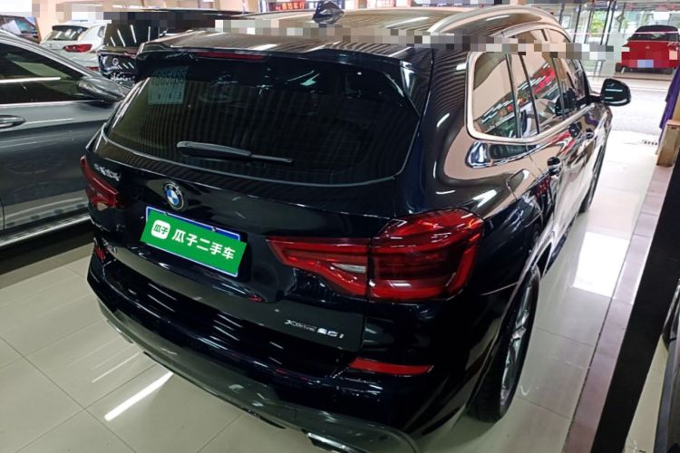 Used BMW X3 2020 xDrive25i M Sport Package Rear Right 45 Deg