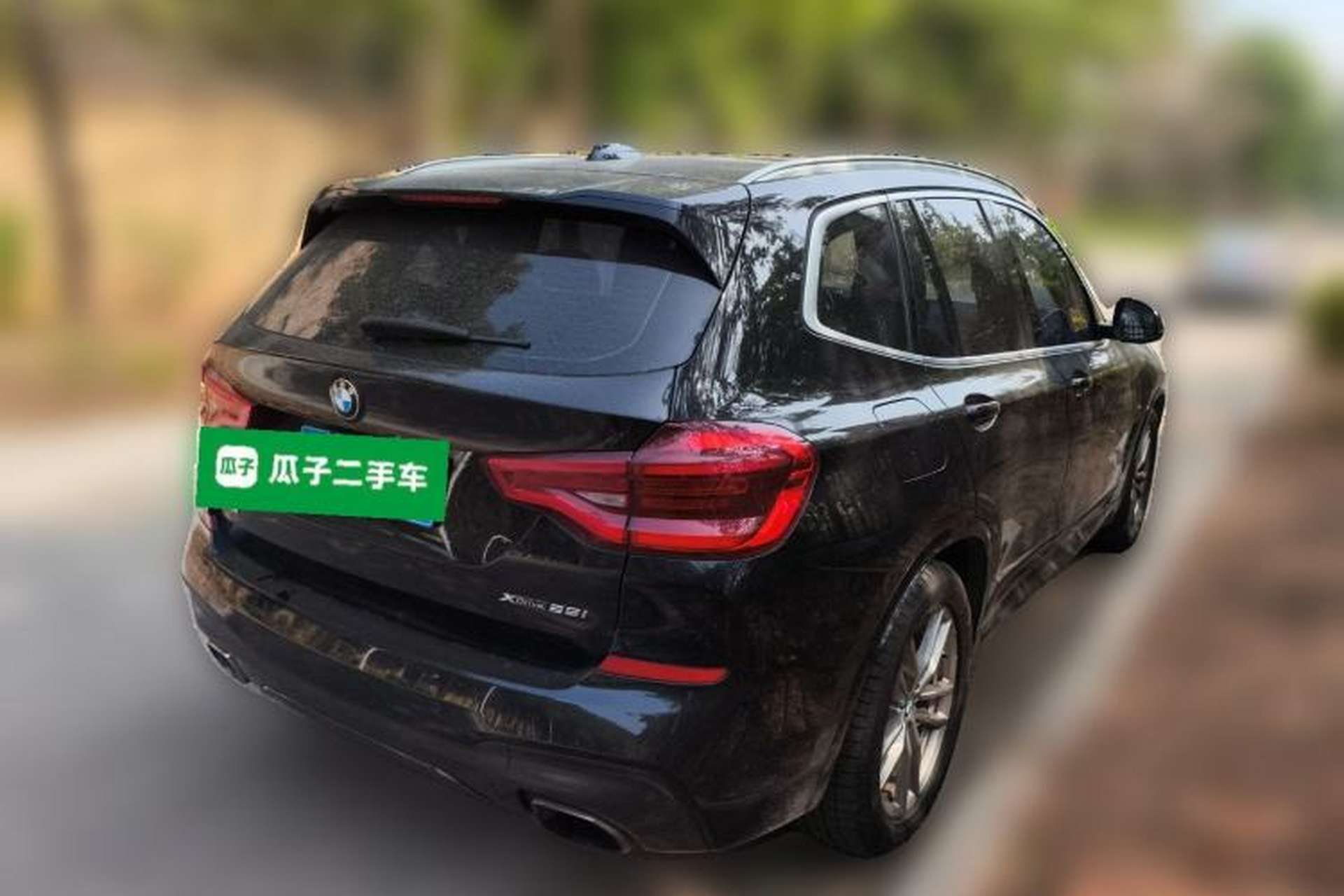 Used BMW X3 2020 xDrive28i M Sport Package Rear Right 45 Deg
