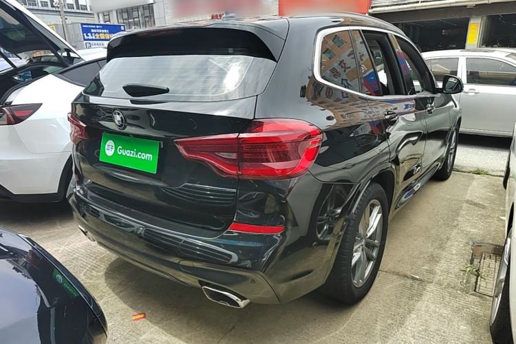 Used BMW X3 2020 xDrive25i M Sport Package Rear Right 45 Deg