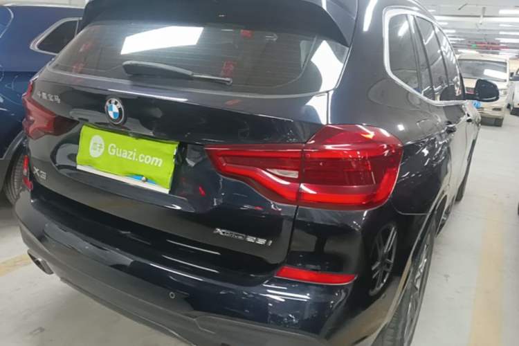 Used BMW X3 2020 xDrive25i M Sport Package Rear Right 45 Deg