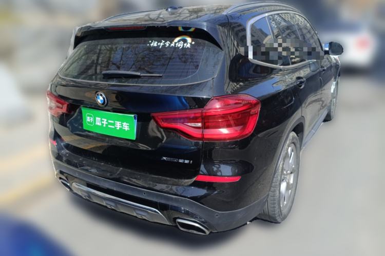 Used BMW X3 2020 xDrive28i Luxury Package Rear Right 45 Deg