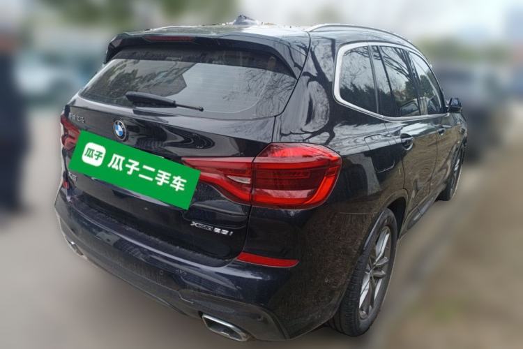 Used BMW X3 2020 xDrive25i M Sport Package Rear Right 45 Deg