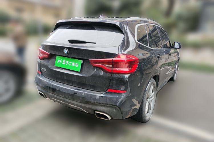 Used BMW X3 2020 xDrive25i M Sport Package Rear Right 45 Deg
