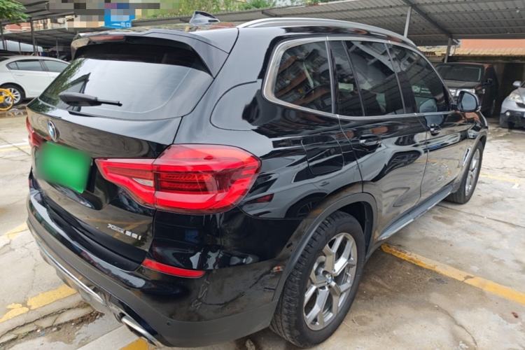 Used BMW X3 2020 xDrive28i Luxury Package Rear Right 45 Deg