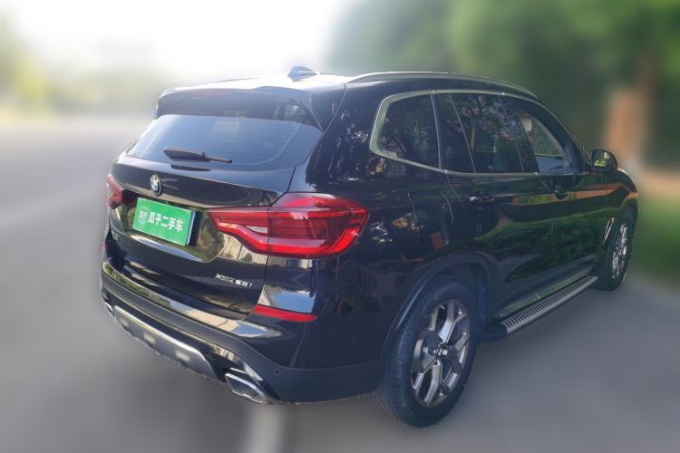Used BMW X3 2020 xDrive28i Luxury Package Rear Right 45 Deg