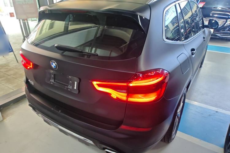 Used BMW X3 2020 xDrive25i Luxury Package Rear Right 45 Deg