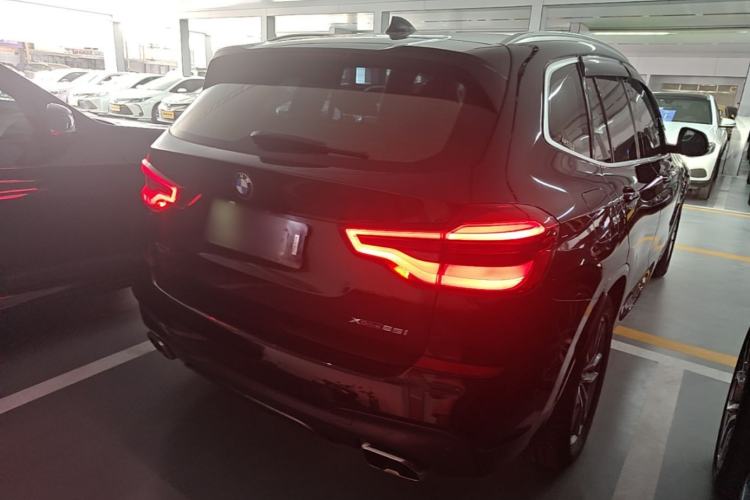 Used BMW X3 2020 xDrive25i M Sport Package Rear Right 45 Deg