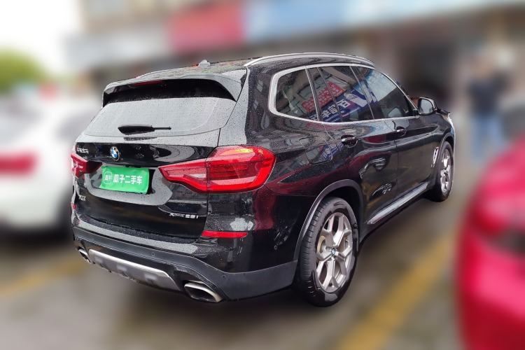 Used BMW X3 2020 xDrive28i Luxury Package Rear Right 45 Deg