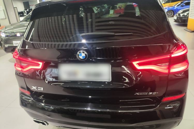 Used BMW X3 2020 xDrive30i Luxury Model with M Sport Package Rear
