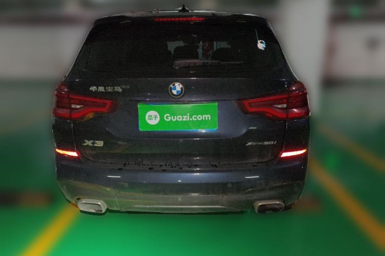 Used BMW X3 2020 xDrive30i Luxury Model with M Sport Package Rear