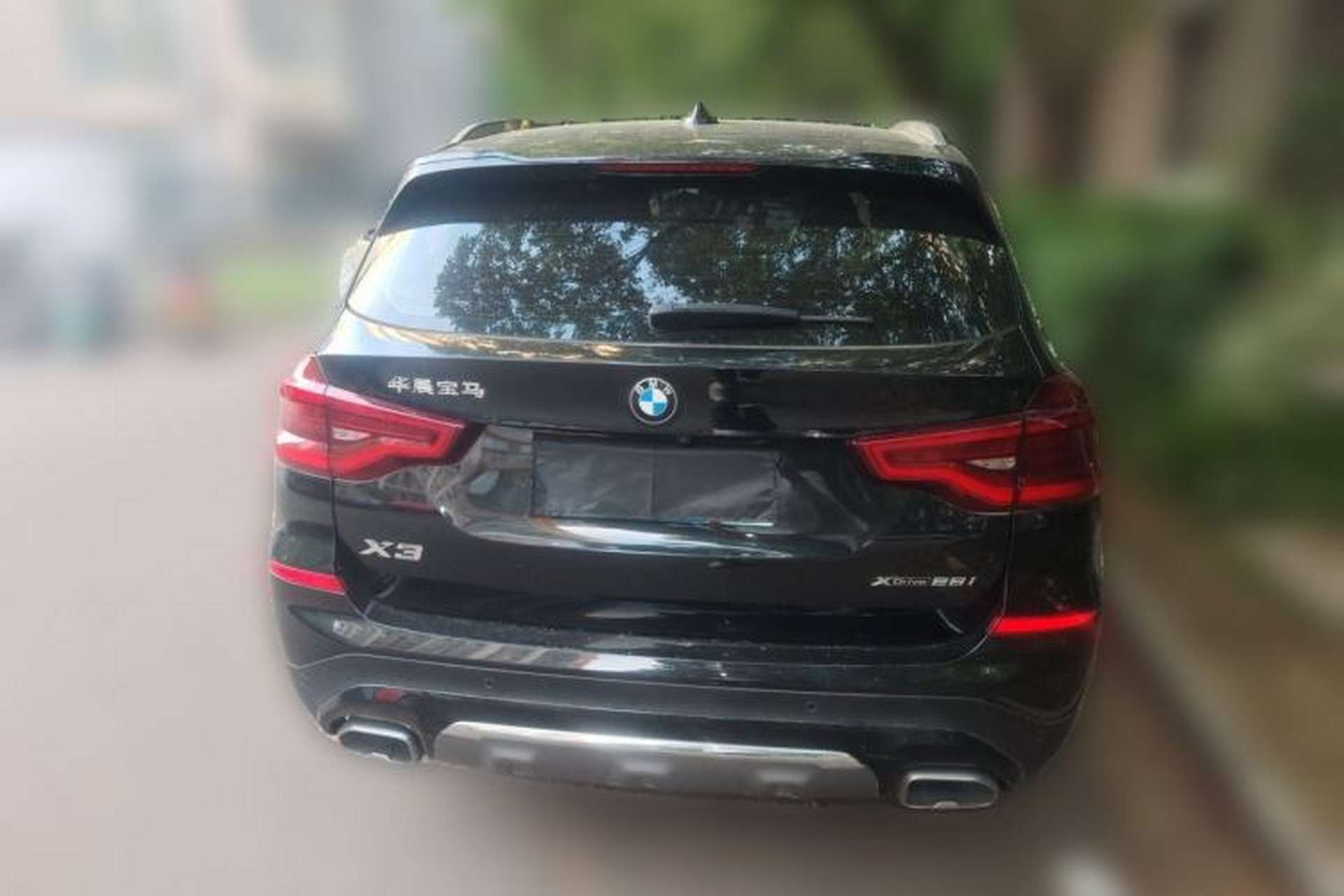 Used BMW X3 2020 xDrive28i Luxury Package Rear
