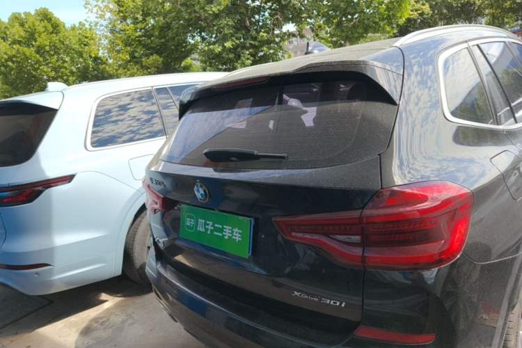 Used BMW X3 2020 xDrive30i Luxury Model with M Sport Package Rear