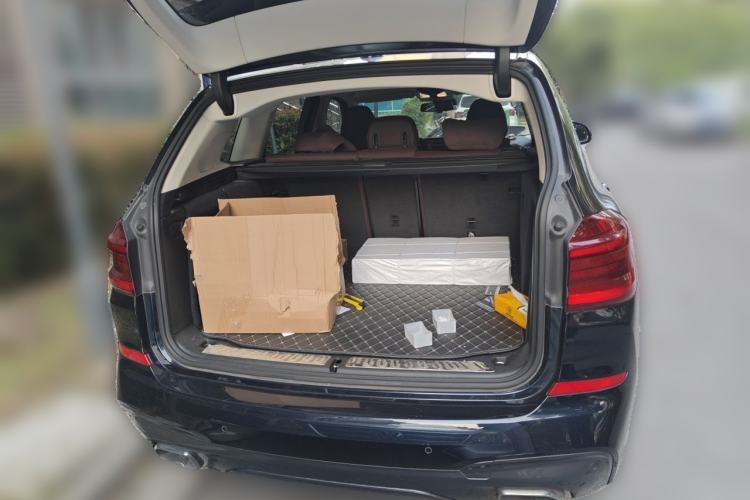 Used BMW X3 2020 xDrive30i Luxury Model with M Sport Package Trunk