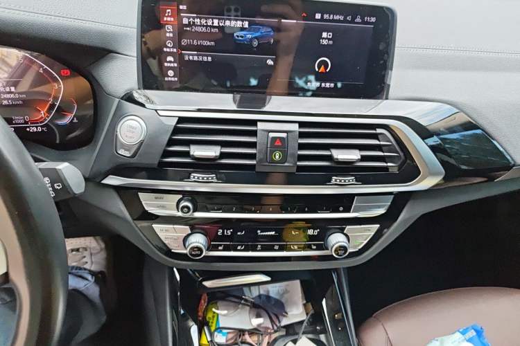 Used BMW X3 2020 xDrive25i M Sport Package Audio And AC Panel