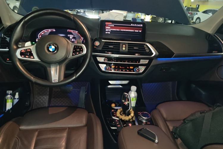 Used BMW X3 2020 xDrive30i Luxury Model with M Sport Package Center Console