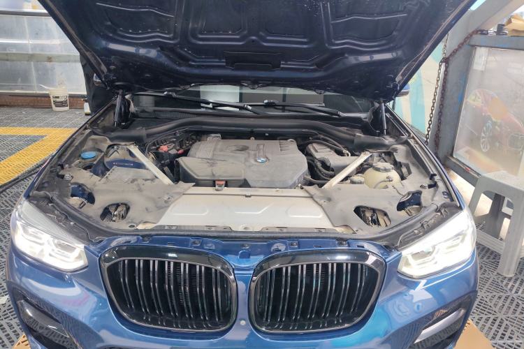 Used BMW X3 2020 xDrive30i Luxury Model with M Sport Package Engine Bay