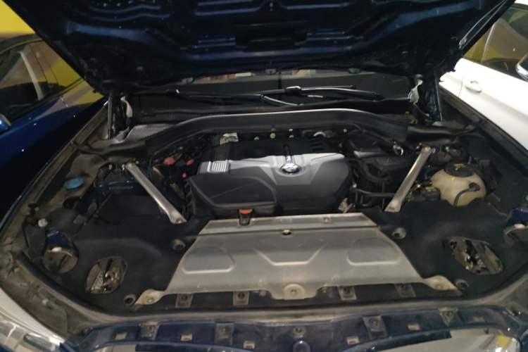 Used BMW X3 2020 xDrive30i Luxury Model with M Sport Package Engine Bay