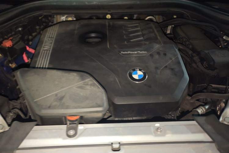 Used BMW X3 2020 xDrive30i Luxury Model with M Sport Package Engine Bay