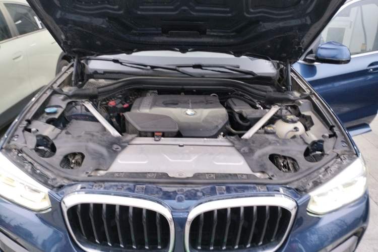Used BMW X3 2020 xDrive30i Luxury Model with M Sport Package Engine Bay