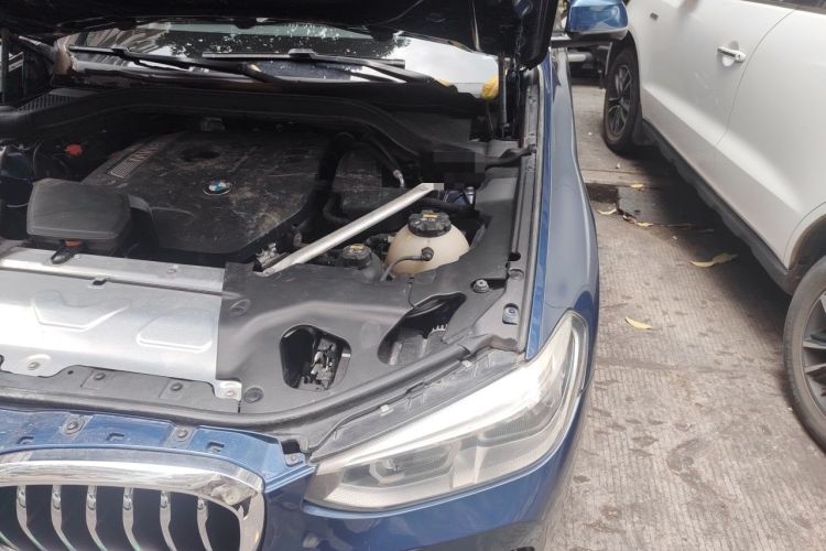 Used BMW X3 2020 xDrive25i Luxury Package Engine Bay Left