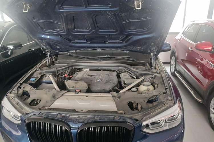 Used BMW X3 2020 xDrive30i Luxury Model with M Sport Package Engine Bay