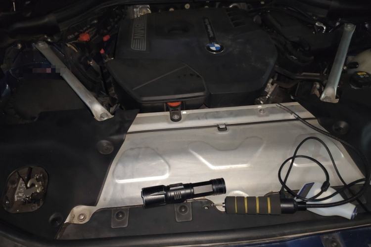 Used BMW X3 2020 xDrive30i Luxury Model with M Sport Package Engine Bay