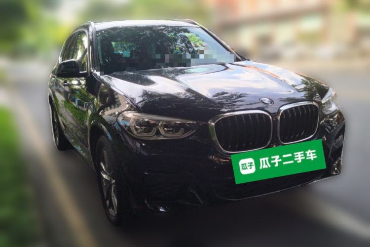 Used BMW X3 2020 xDrive28i M Sport Package Front Right 45 Deg