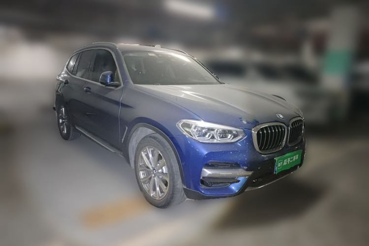 Used BMW X3 2020 xDrive25i Luxury Package Front Right 45 Deg