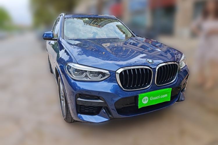 Used BMW X3 2020 xDrive25i M Sport Package Front Right 45 Deg