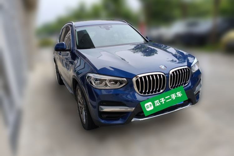 Used BMW X3 2020 xDrive25i Luxury Package Front Right 45 Deg