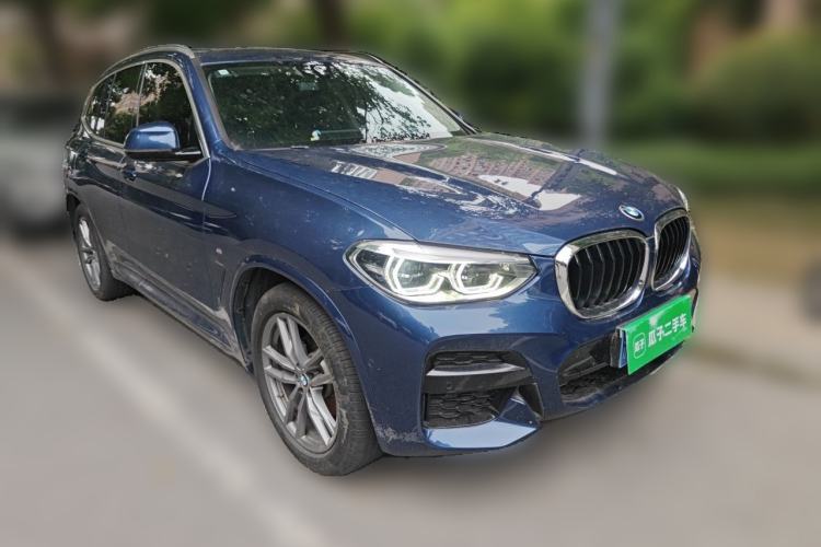 Used BMW X3 2020 xDrive28i M Sport Package Front Right 45 Deg