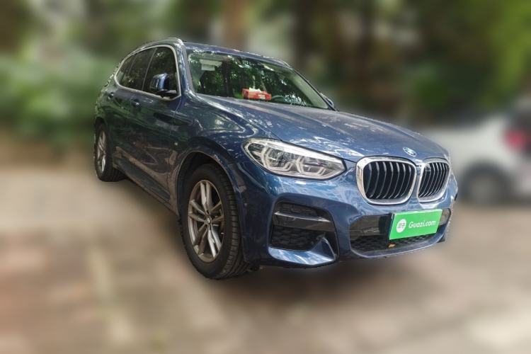 Used BMW X3 2020 xDrive25i M Sport Package Front Right 45 Deg