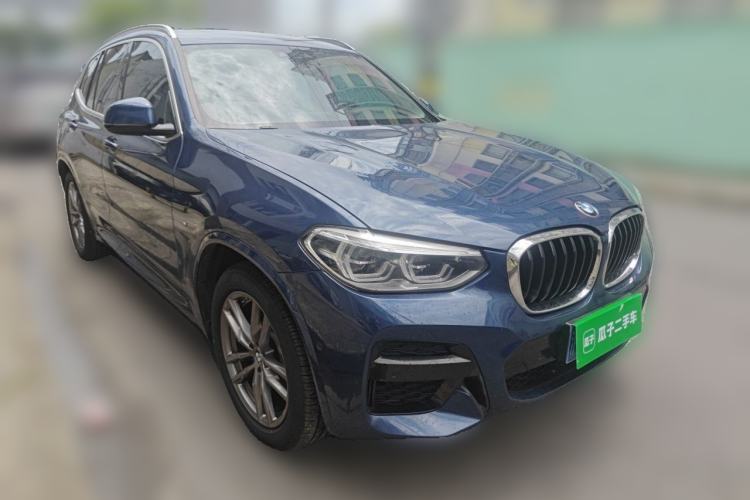 Used BMW X3 2020 xDrive28i M Sport Package Front Right 45 Deg